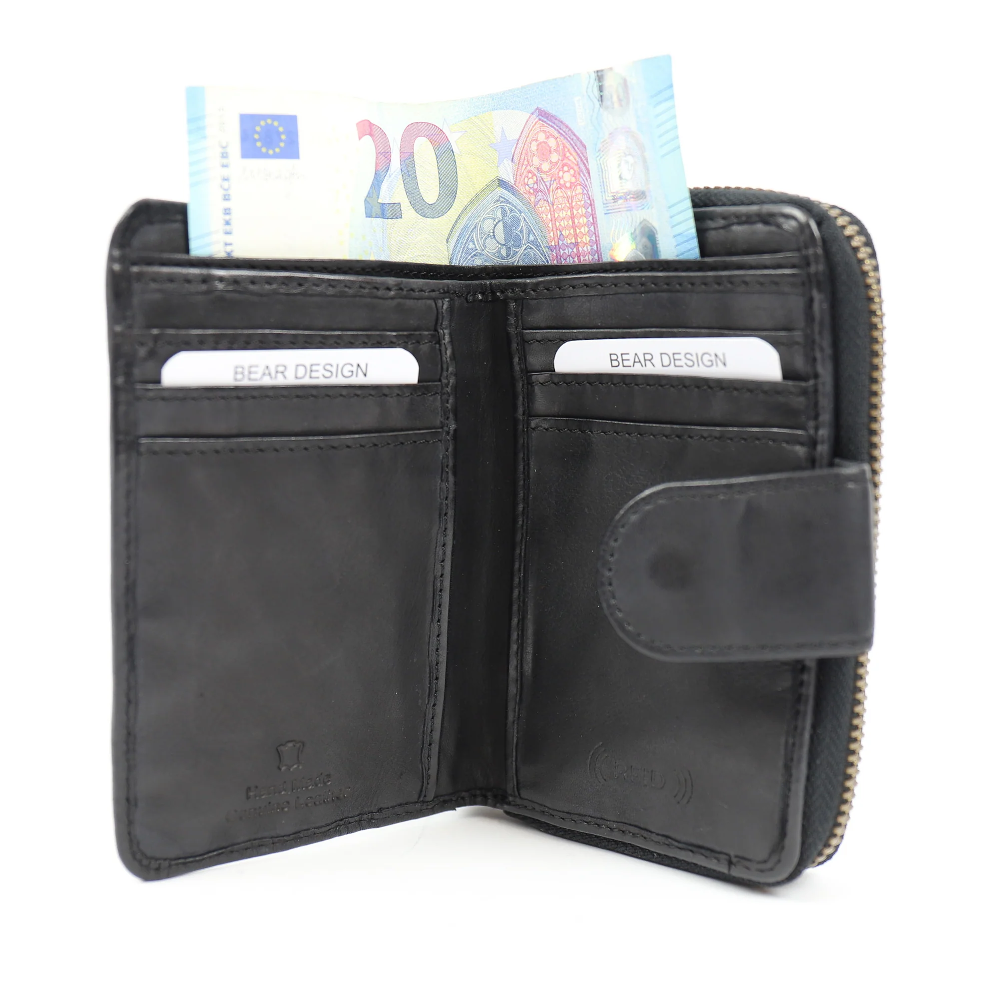 Bear Design Cow Lavato Ritsportemonnee Loet CL13550 RFID