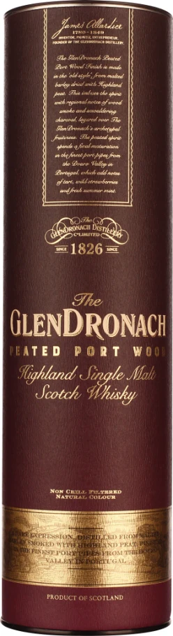 GLENDRONACH PEATED PORT WOOD 70CL