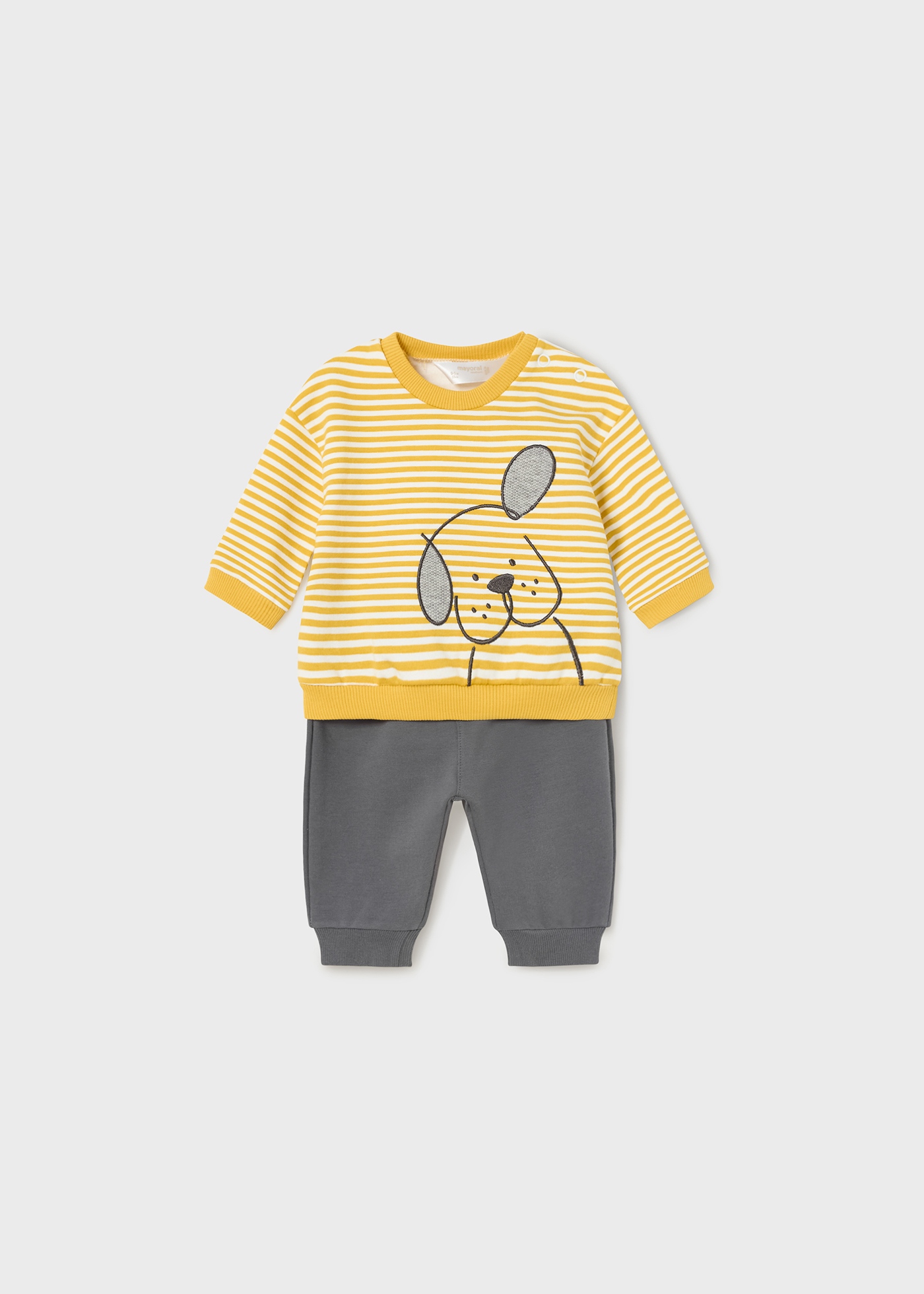 Conjunto de moletom Better Cotton de 4 peças para recém-nascidos