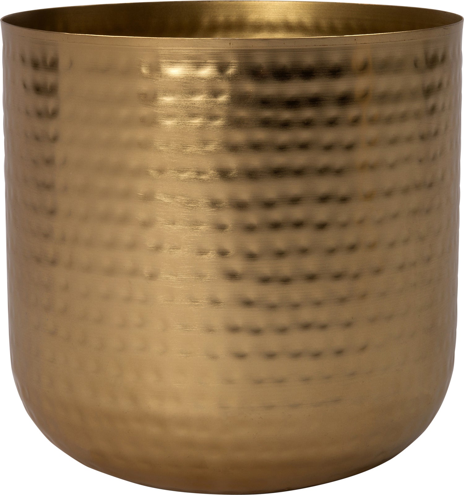 Intratuin bloempot Esbo goud D 16 H 17 cm