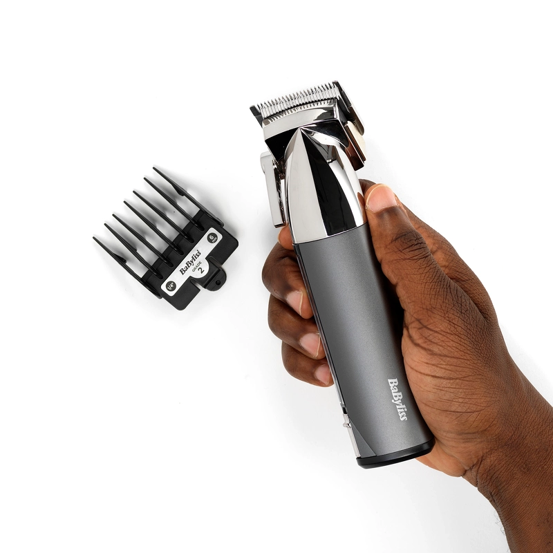 BaByliss Hair Clippers Super X Metal - Chrome - E996E