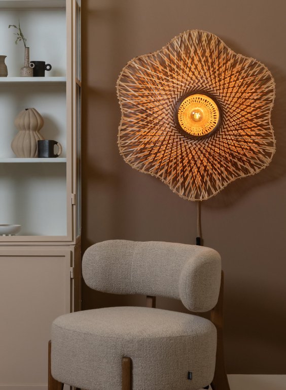 Good&Mojo Madura wandlamp Ø87