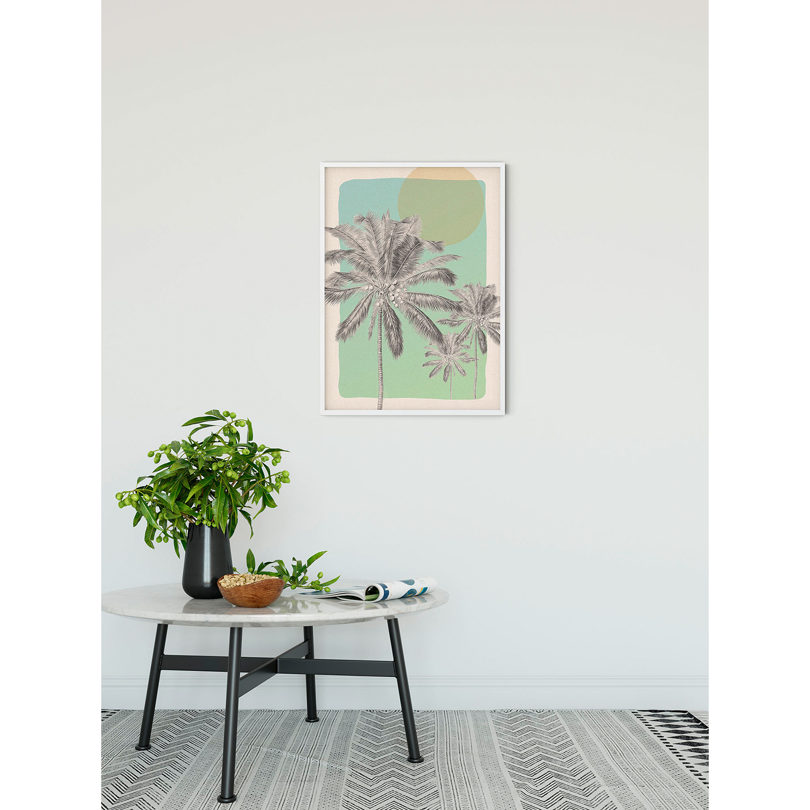 Wandbild MANHA QUENTE - bunt - 50x70 cm