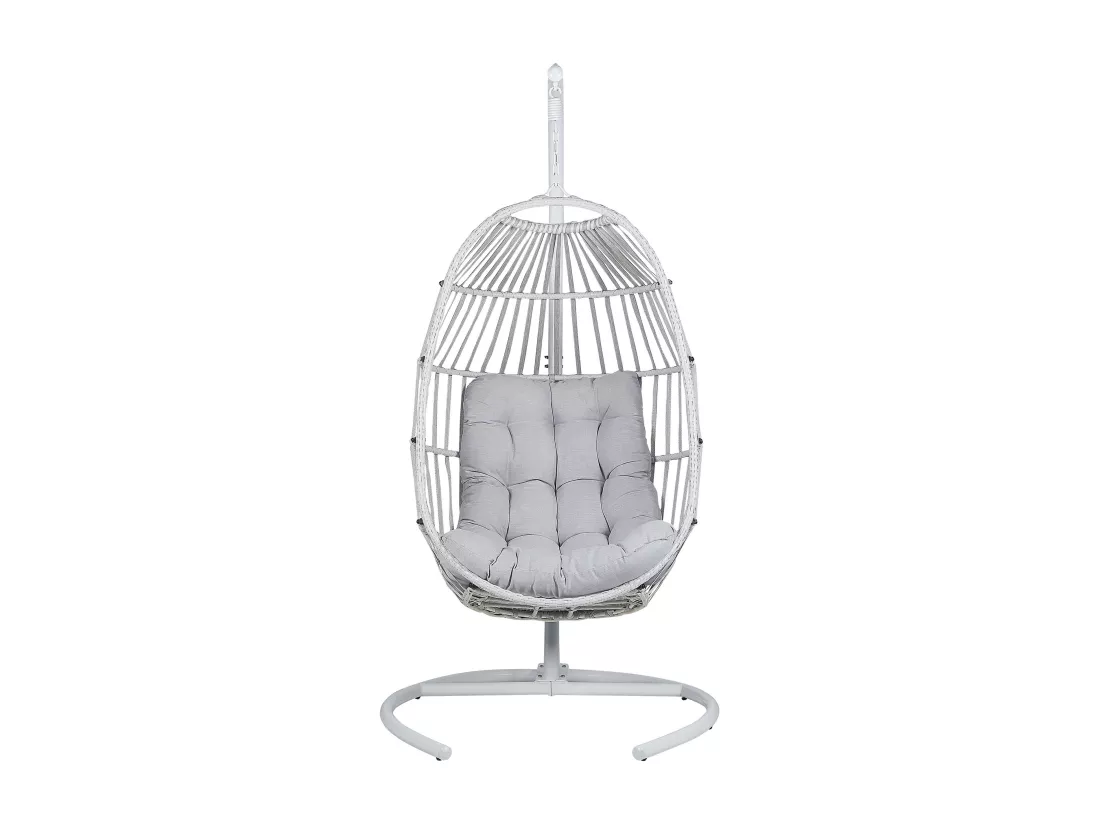 Fauteuil suspendu avec support SESIA Gris clair