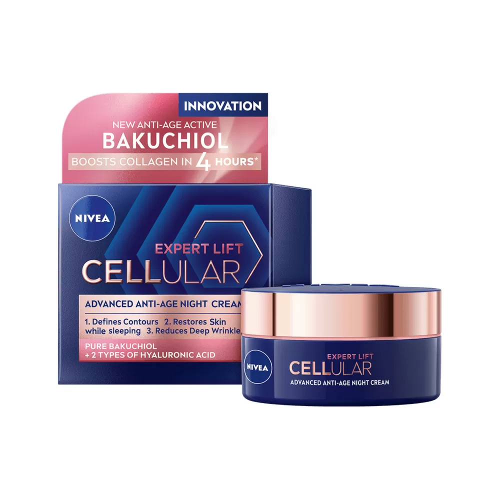 Nivea Cellular Expert Lift Anti-Age Night Cream - 50 ml.