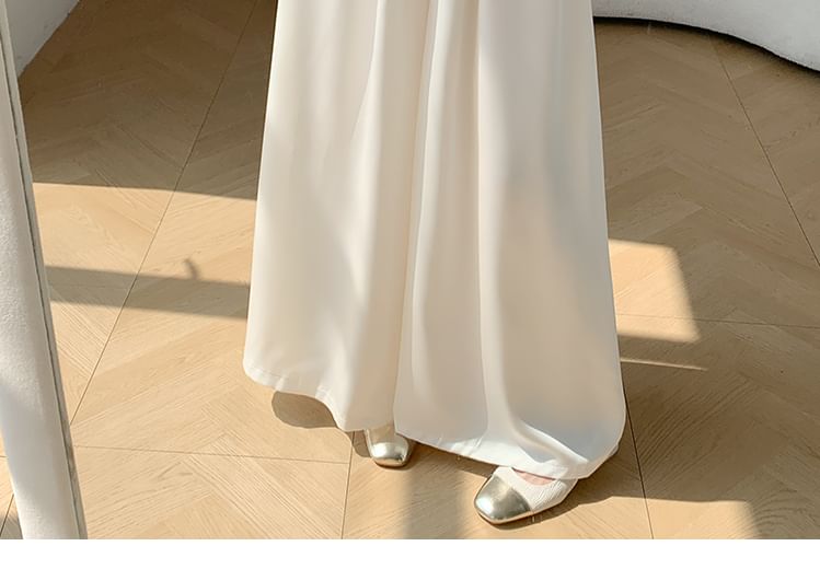 Dragan Pulse - Culottes met hoge taille en kikkerknoop