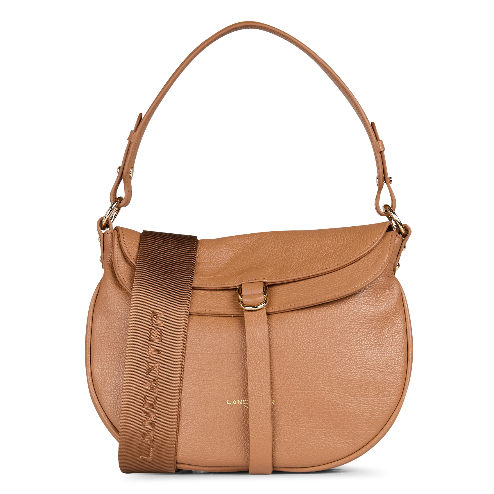 DUNE GAIA - Sac besace en cuir| Marron