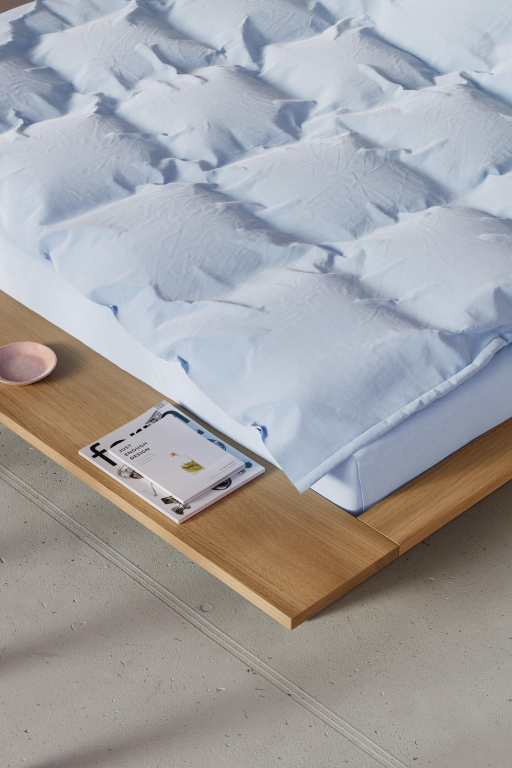 Objekte unserer Tage FARO bed M 160x200 massief eiken gewaxt