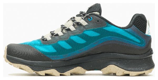 Chaussures de Randonnée Merrell Moab Speed Gore-Tex Bleu