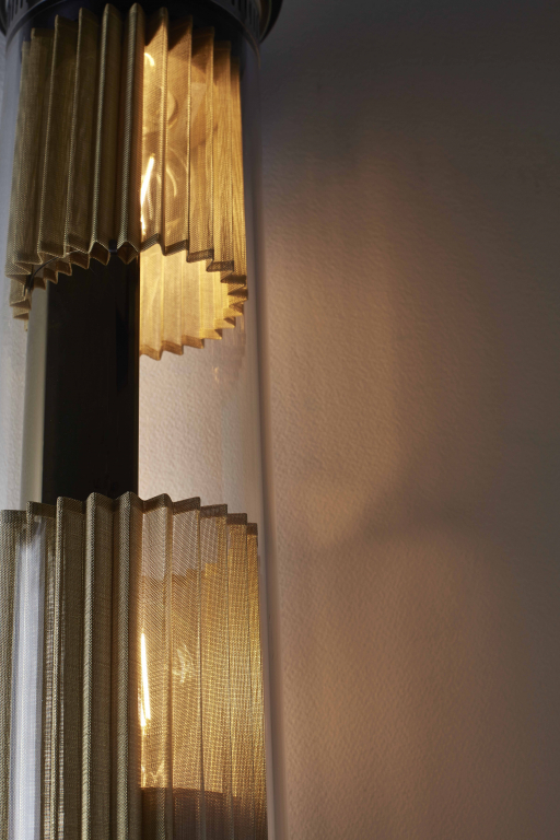 DCW éditions In The Tube 100-500 wandlamp zilver