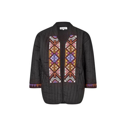 Lollys Laundry Indra Jakke, Washed Black, L