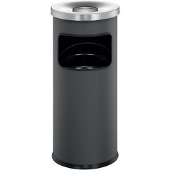Corbeille à papier SAFE, avec couvercle étouffoir