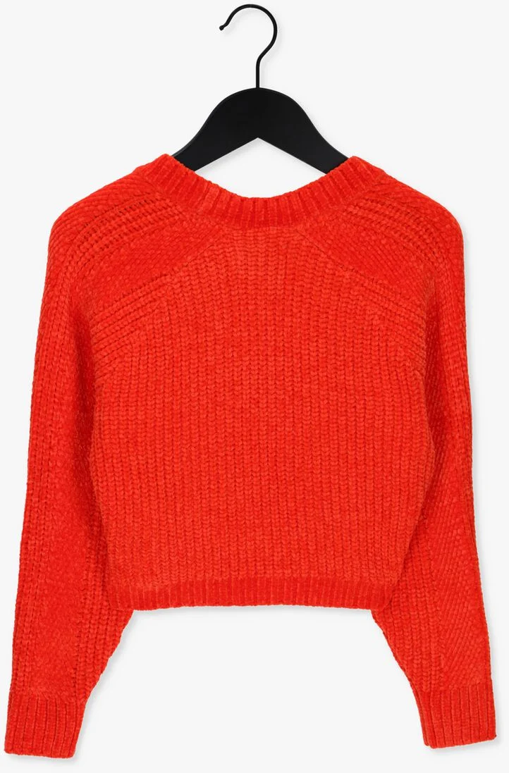 CALVIN KLEIN rode calvin klein vest chenille cropped cardigan