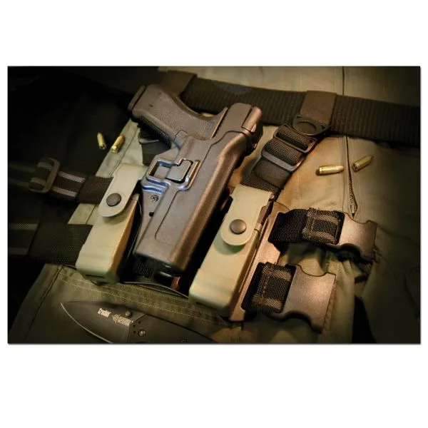 Blackhawk -  Blackhawk Schnellziehholster H&K P8/USP schwarz rechts