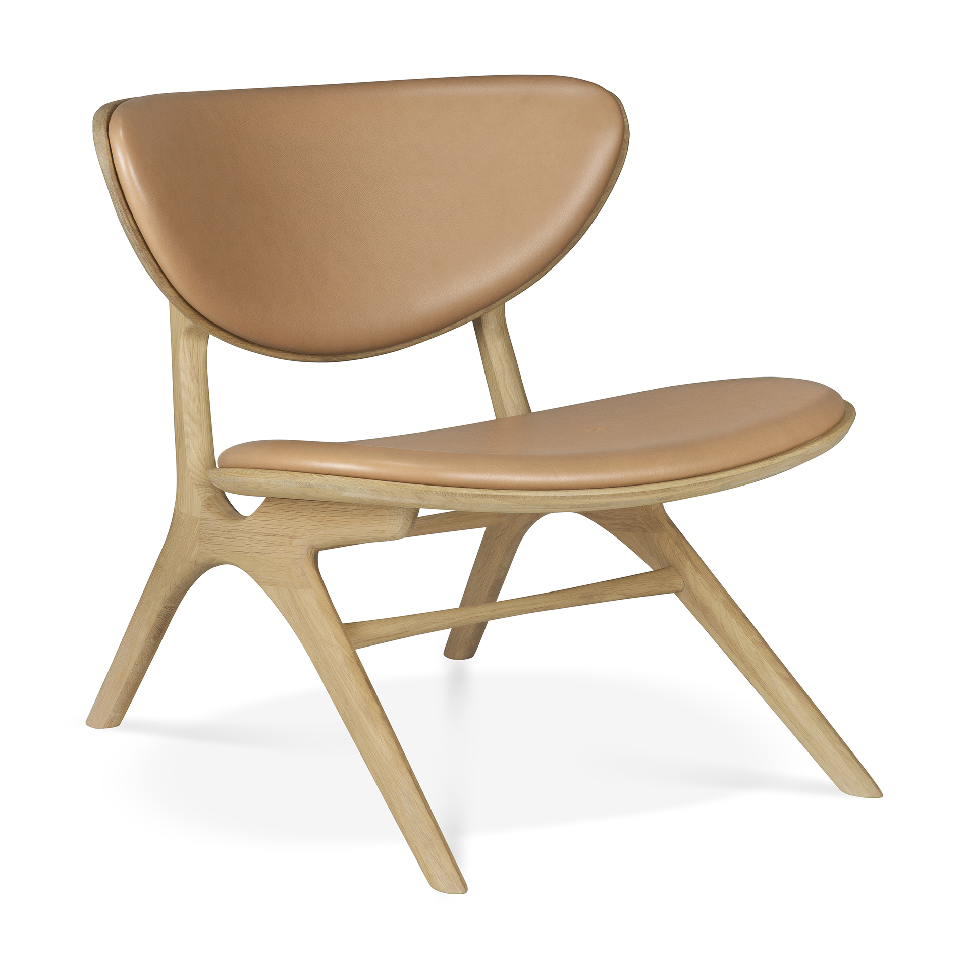 Eye loungestoel sienna leer