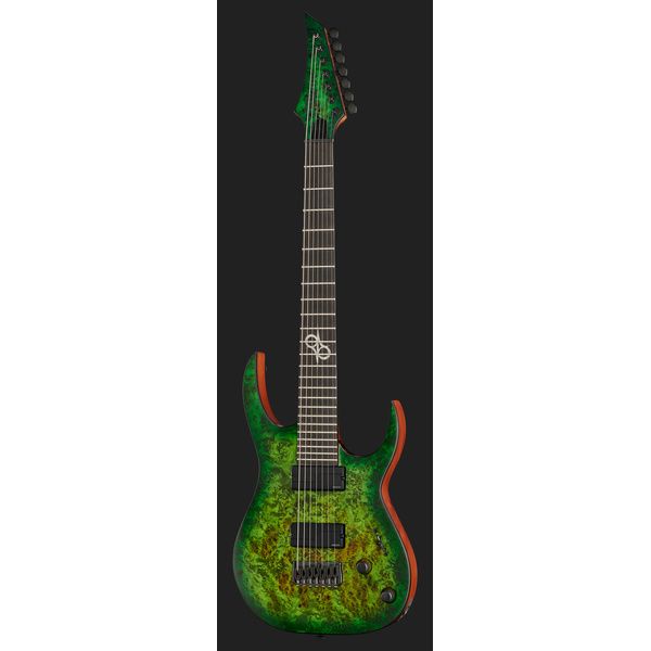 Solar Guitars S1.7AHLB Lime Burst Matte