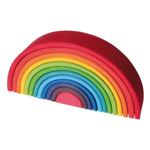 Grimm's Arc-en-ciel en bois - 12 pièces