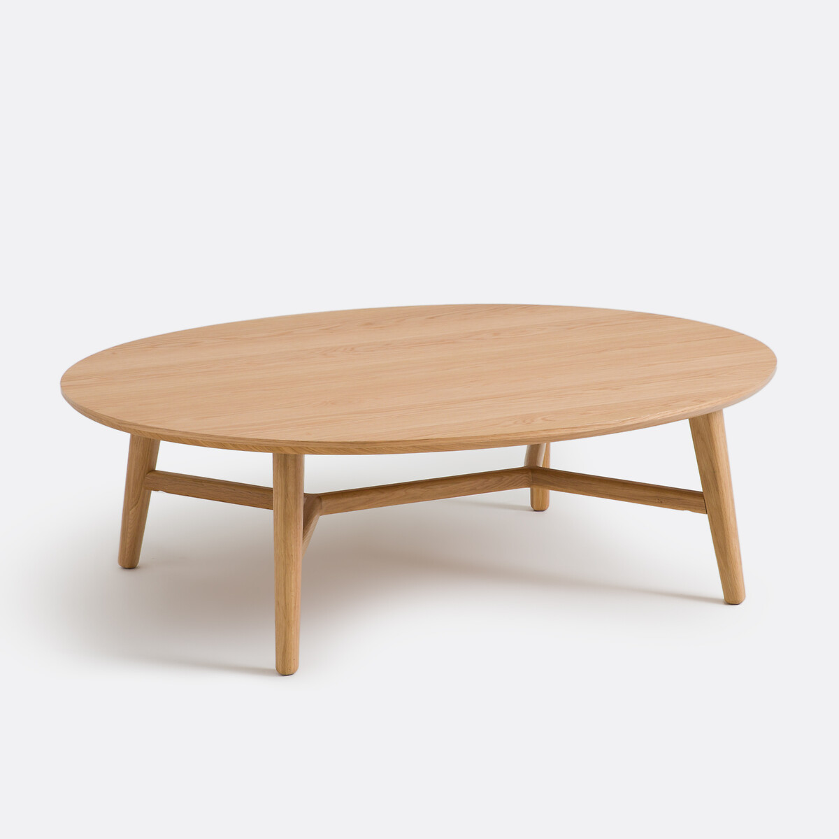 LA REDOUTE INTERIEURS<br>Mesa de centro oval, carvalho, Yvan