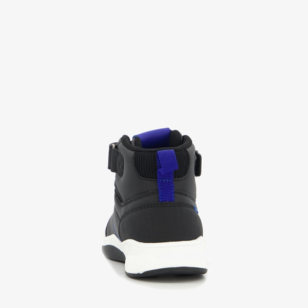 Blue Box hoge jongens sneakers zwart/blauw