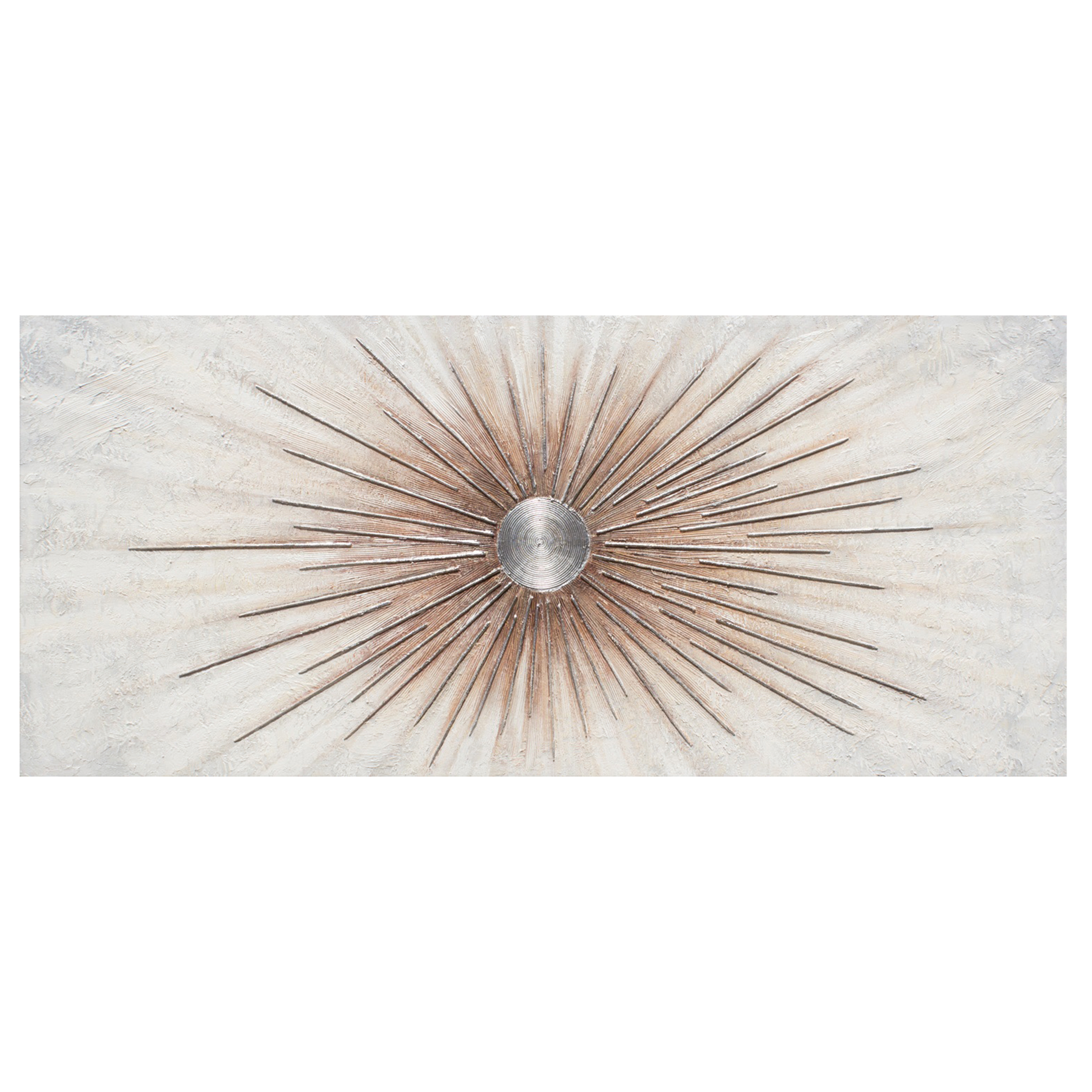 Ölgemälde ABSTRAKT - beige - 140x60 cm