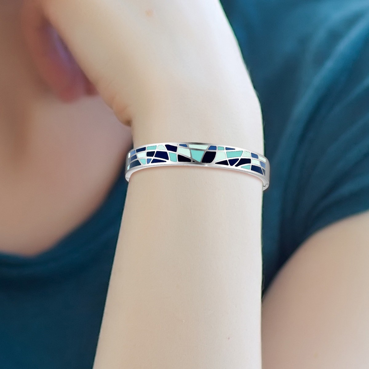 Bracelet émail SC Crystal