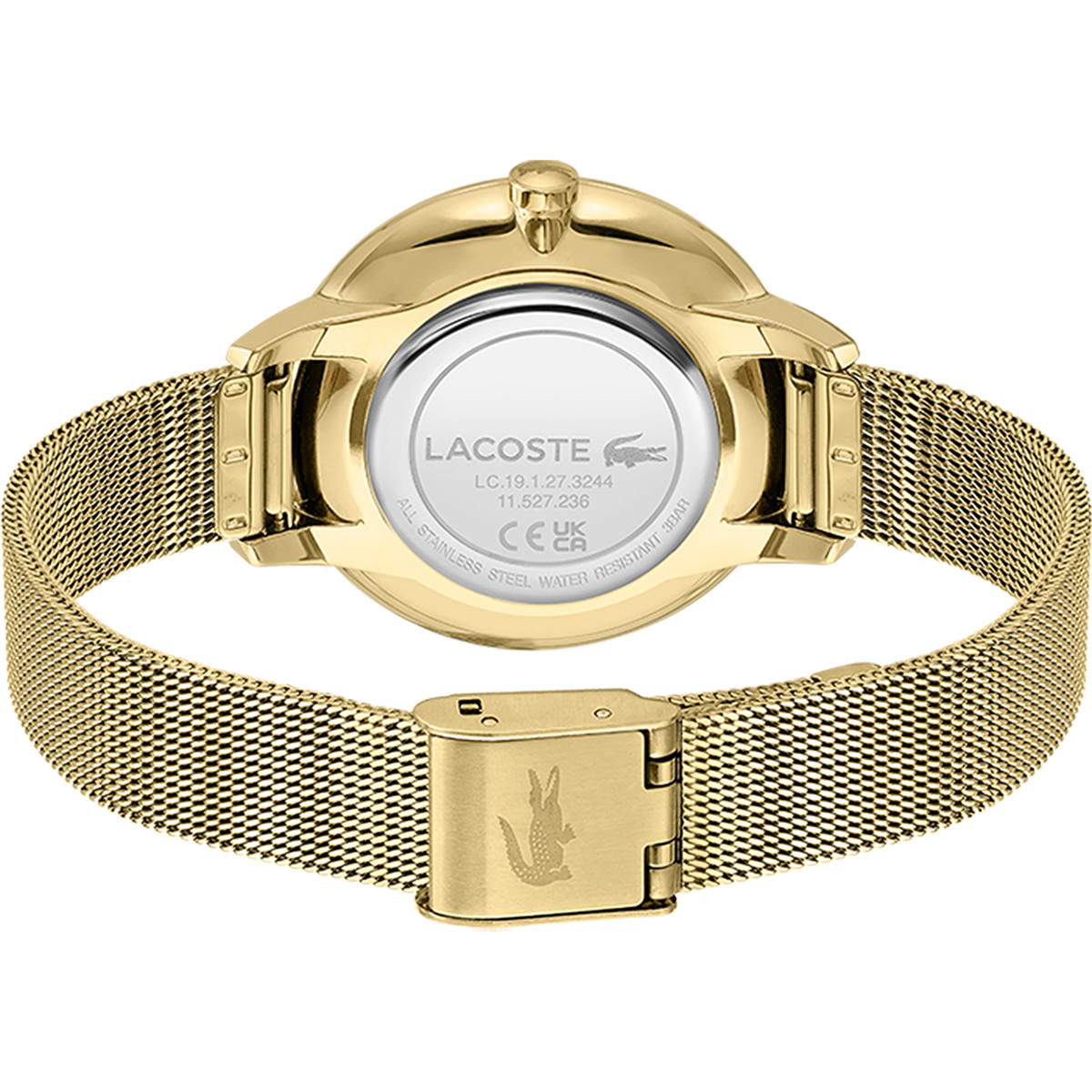 Montre LACOSTE Cannes femme acier doré jaune bracelet acier doré jaune