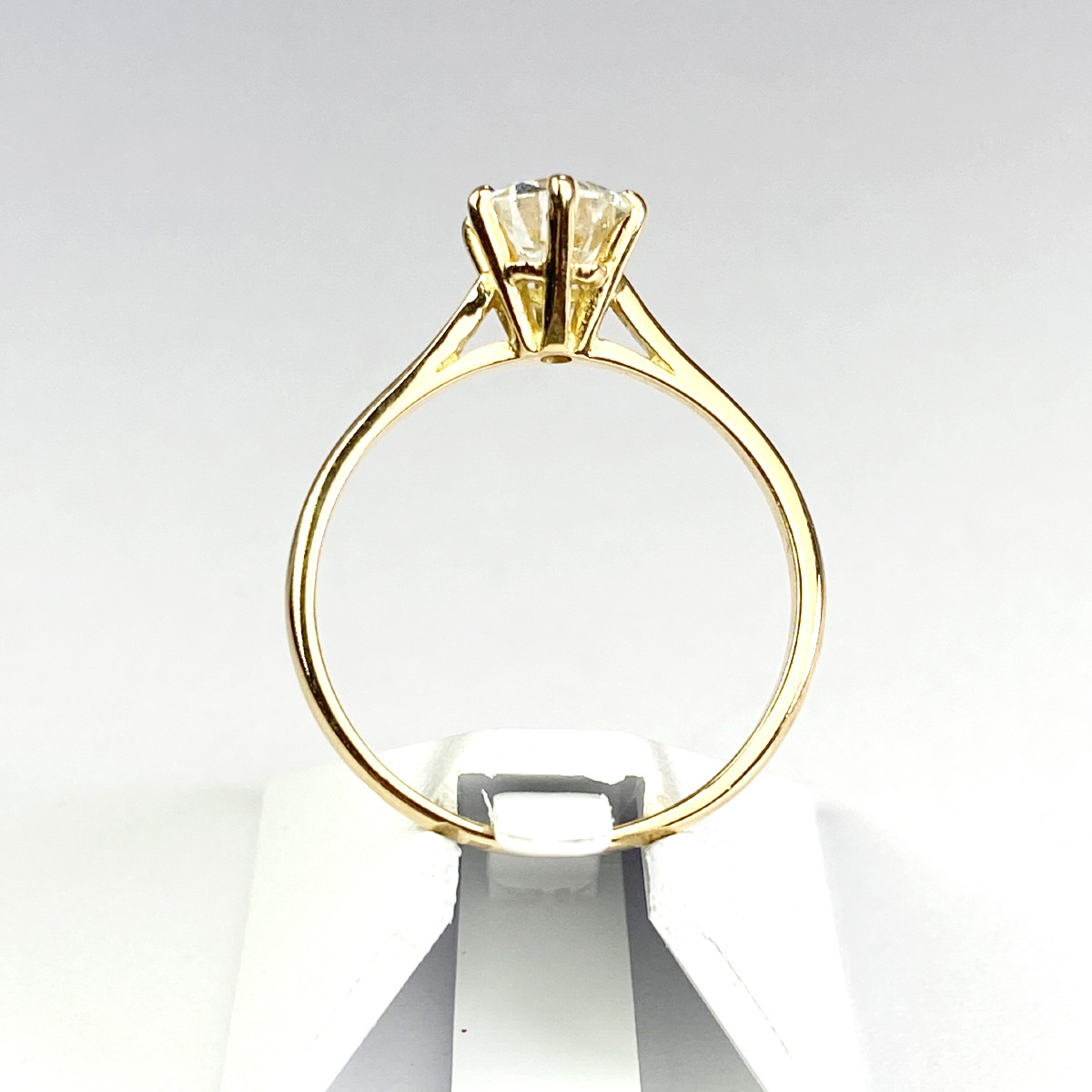 Bague d'occasion or 750 jaune diamant
