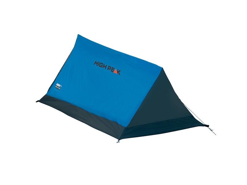 High Peak Dachzelt Minilite, 2 Personen Kleines, schnittiges Giebeldachzelt mit attraktivem, signalrotem Gestänge