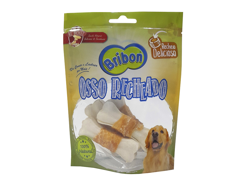 OSSO RECHEADO BRIBON AL DENTE S 4 UNIDADES