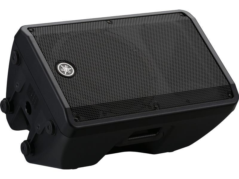 Yamaha Lautsprecher DBR 12 - 1000 W, 12 Zoll Aktivlautsprecher mit 2-Kanal-Mixer für Beschallung und Bühnenmonitoring