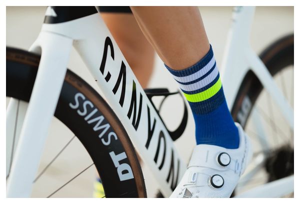 Chaussettes Incylence Merino Strive Bleu/Blanc/Jaune