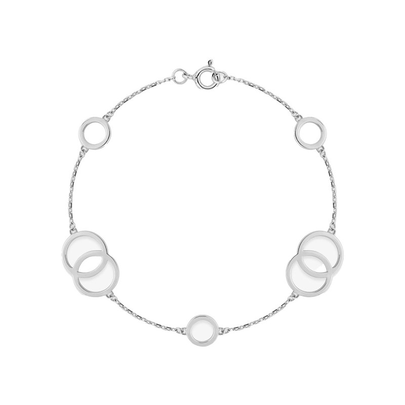 Bracelet Femme - Argent 925 - Longueur : 18 cm