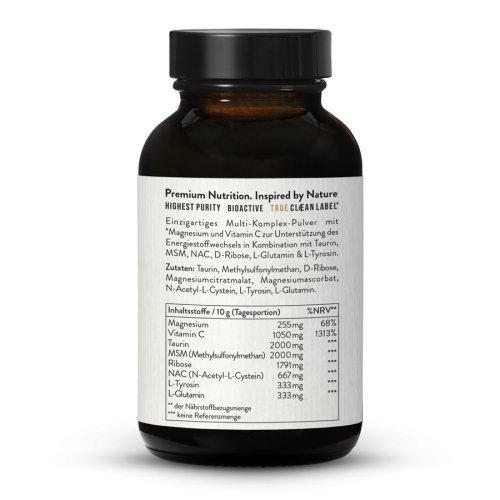 Sunday Natural Products  LONG C ENERGYPulver