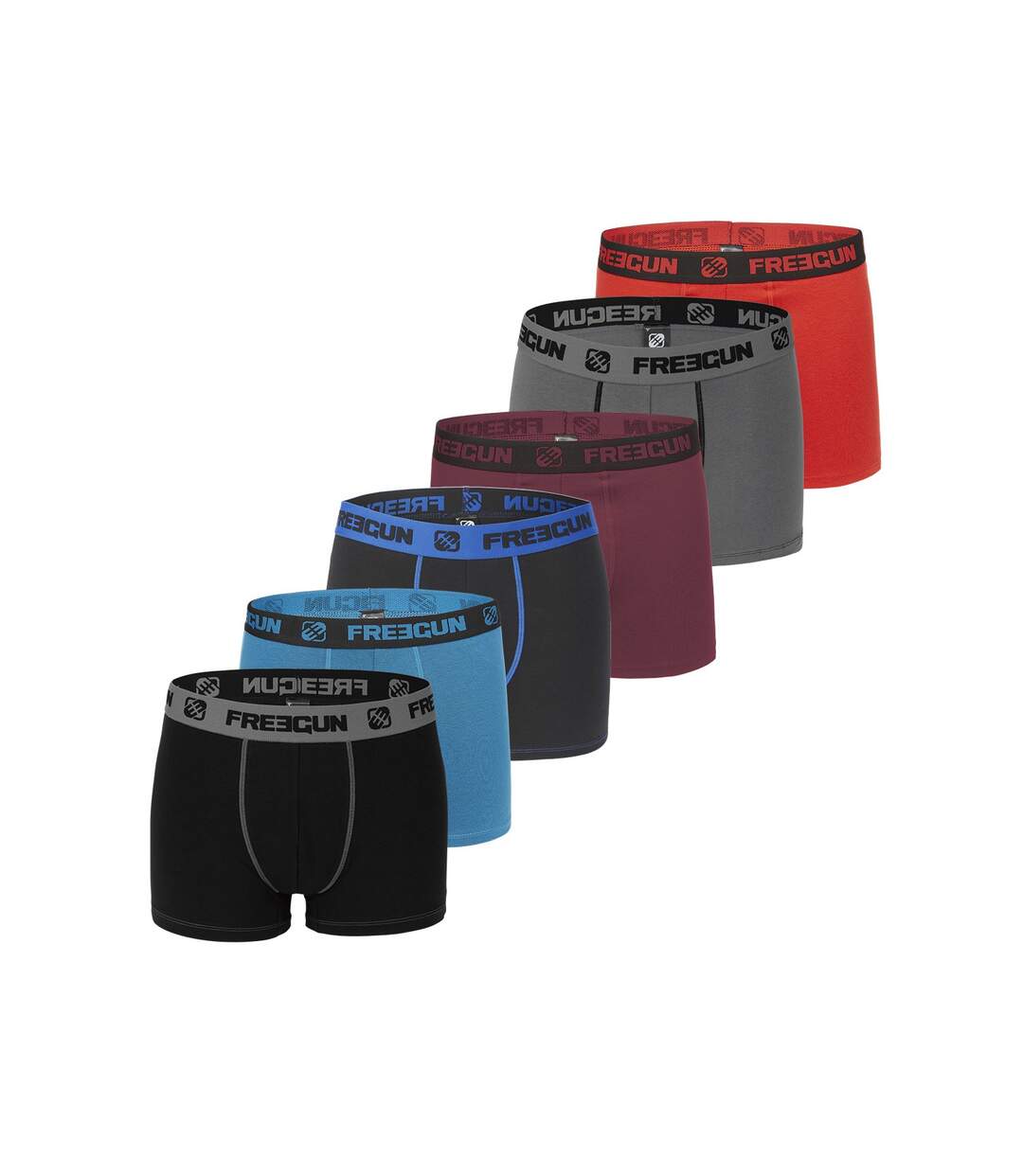 Pack Surprise Calecon Boxer Homme Coton, Modèle Aléatoire, Durable, Maintien Anti-Glisse et Ultra-doux (Lot de 6)
