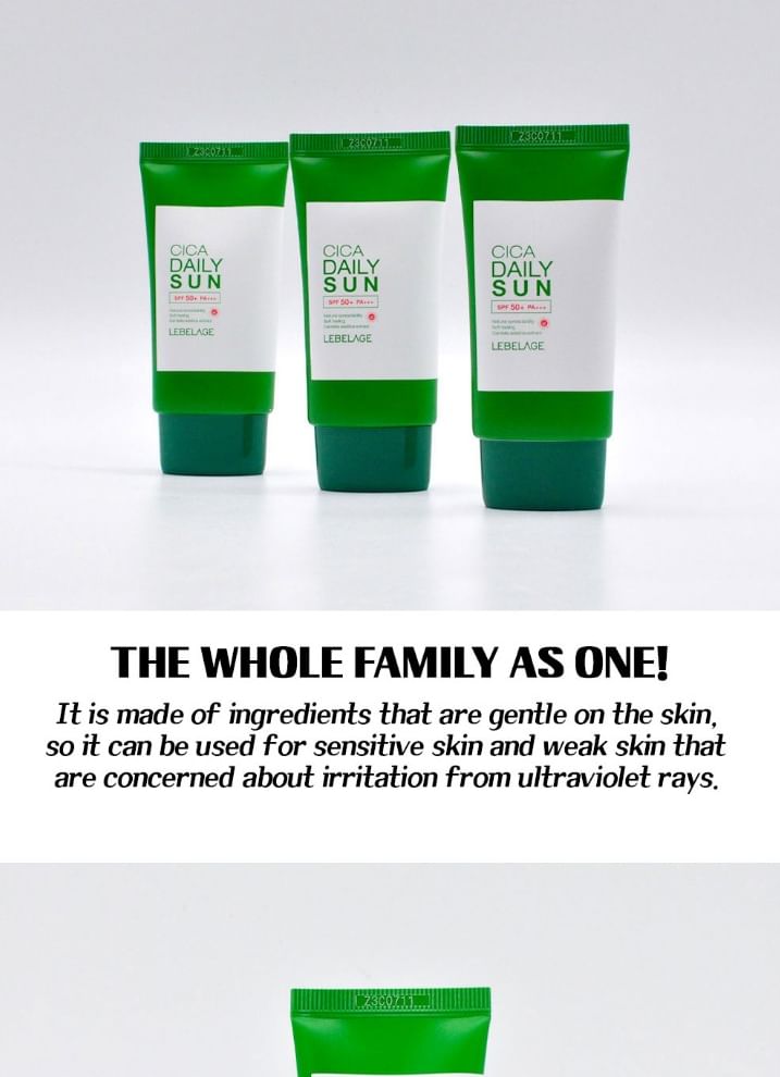 LEBELAGE - Cica Sun - 3 Types