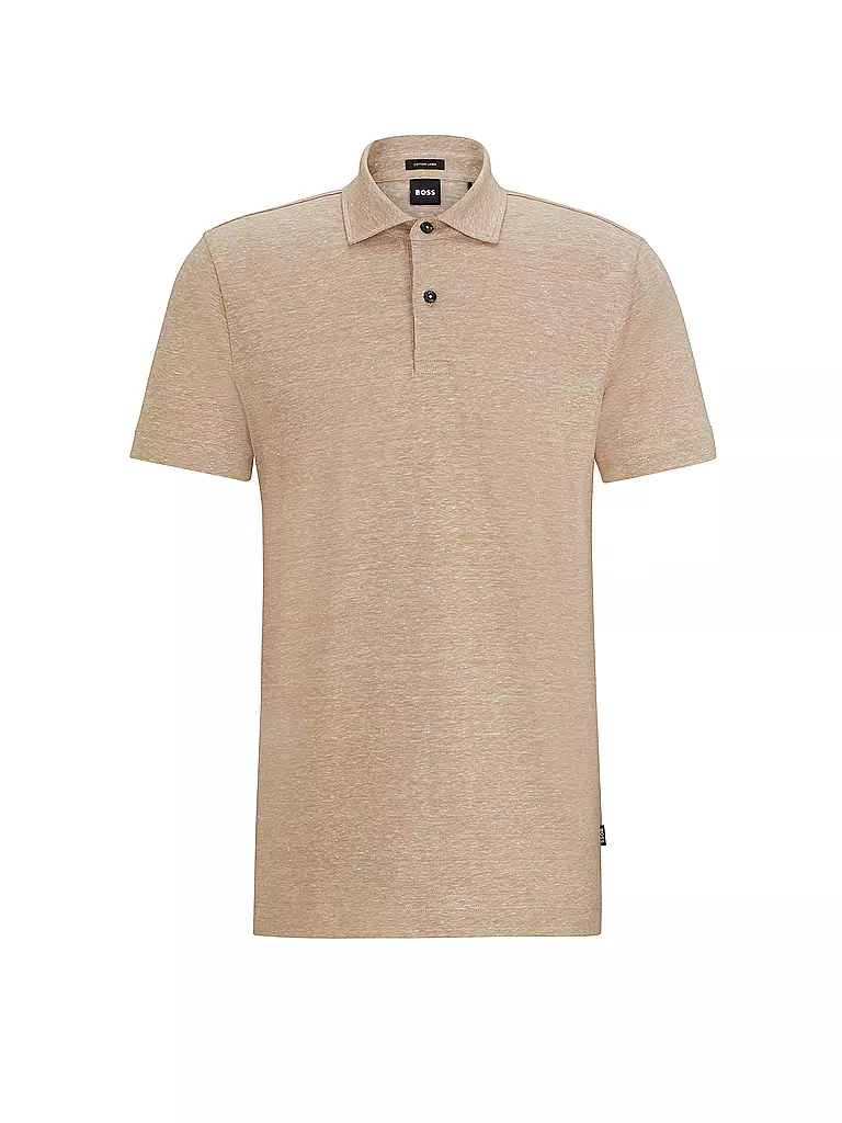 BOSS Poloshirt Regular FIt PRESS beige