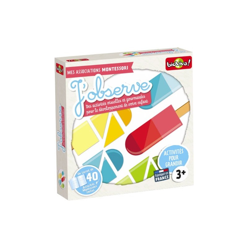 Mes associations Montessori - J'observe