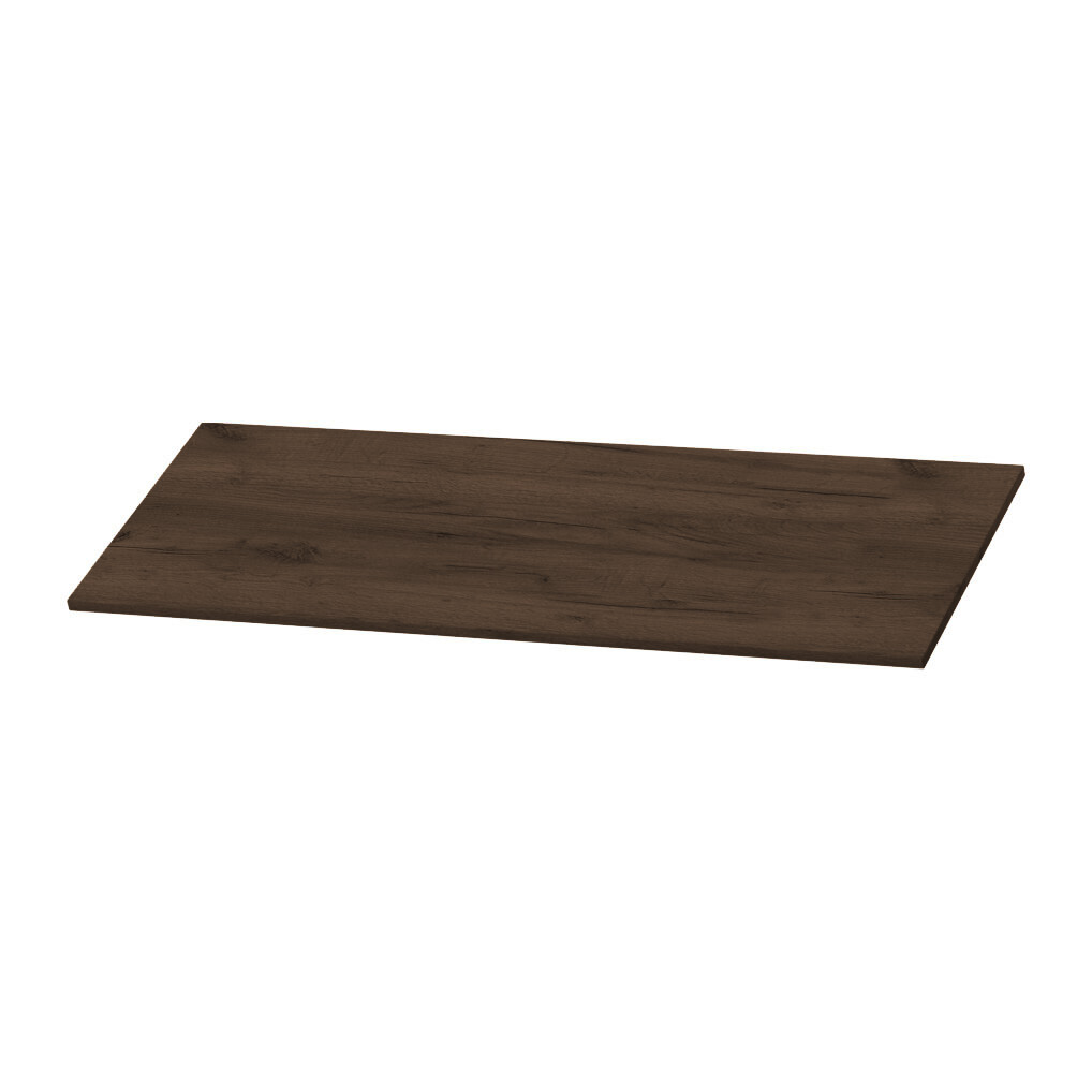 Fontana Rovigo badmeubel toppaneel 120x46cm kasteel bruin