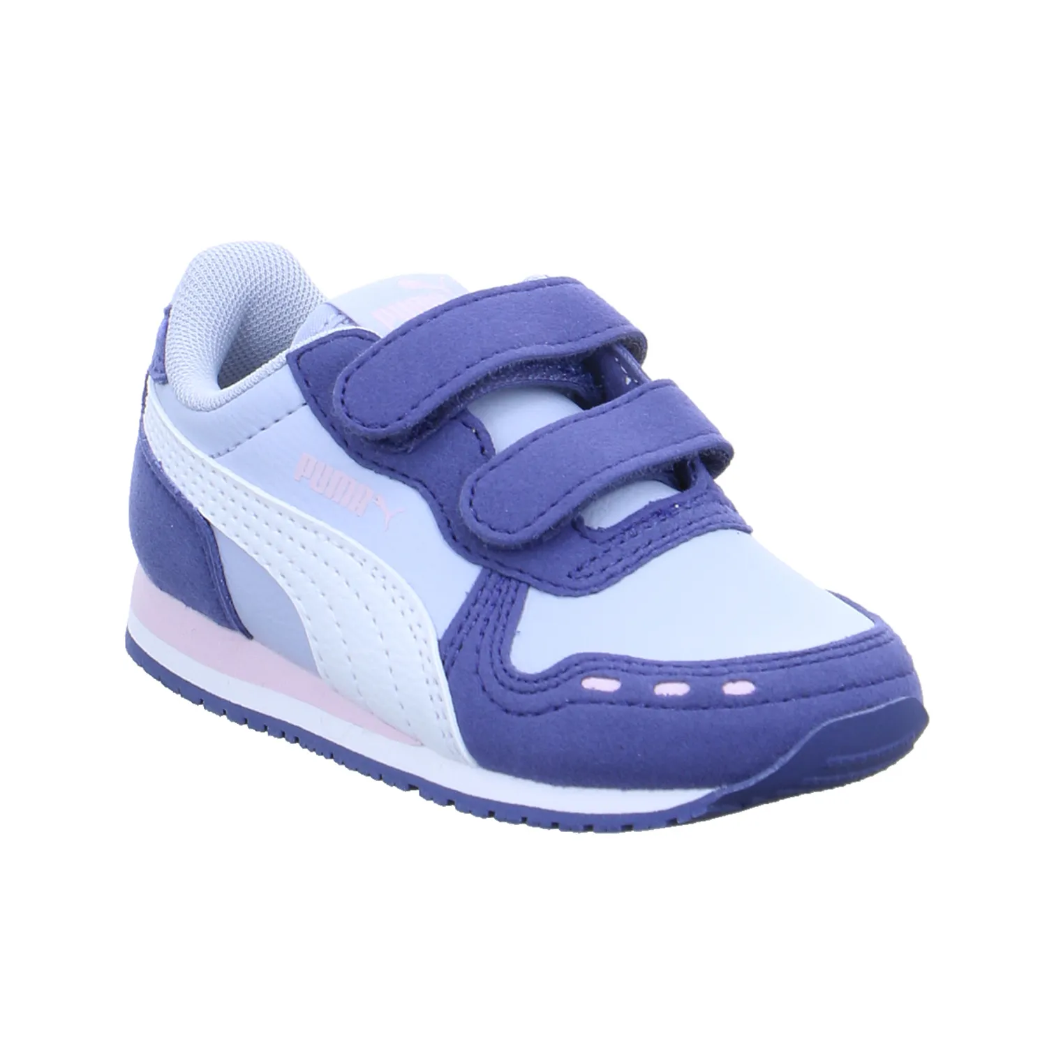 PUMA Baby-Sport-Bottine Hellblau Lederimitat  unisex Sneaker