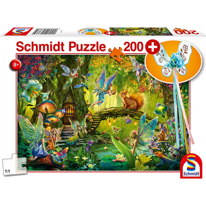 Puzzle - Feen im Wald - 200 Teile