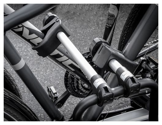 Eufab -  Porte-vélo Eufab : Fixe-cadre À Pince Long Amovible Ø 25   30 Mm Antivol - Porte-vélos Eufab