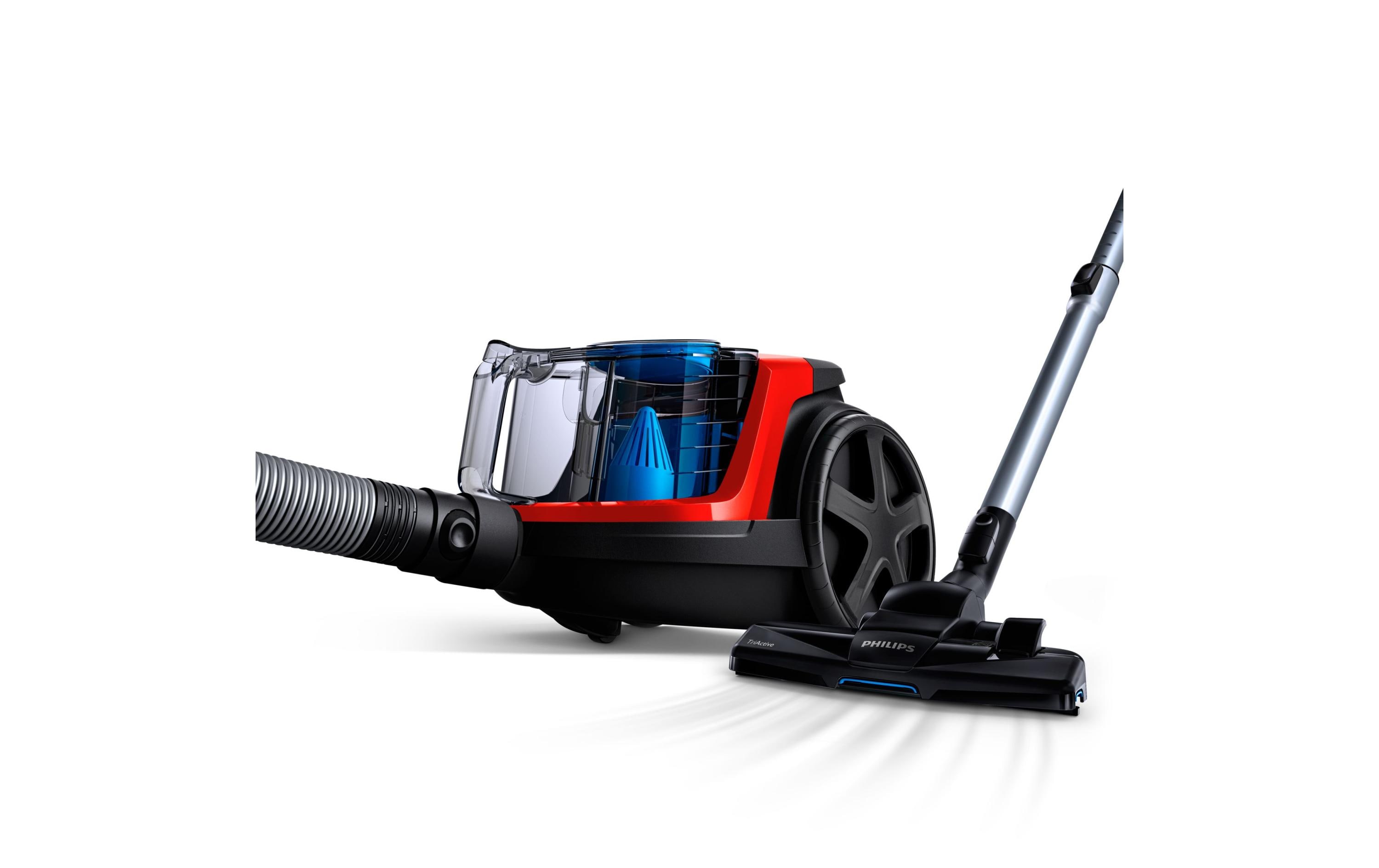 Bodenstaubsauger PowerPro Compact Rot<br>Beutelloser Staubsauger