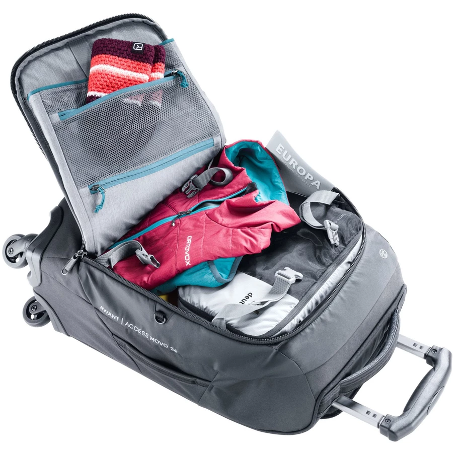 Deuter AViANT Access Movo 36 - 4-Rollen-Kabinentrolley 55 cm black