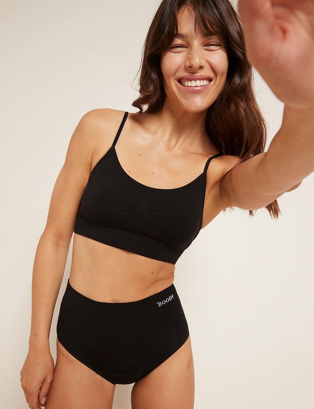 boody Menstruatieondergoed Tailleslip Zwart Norm/Hevig L 1 Stuk