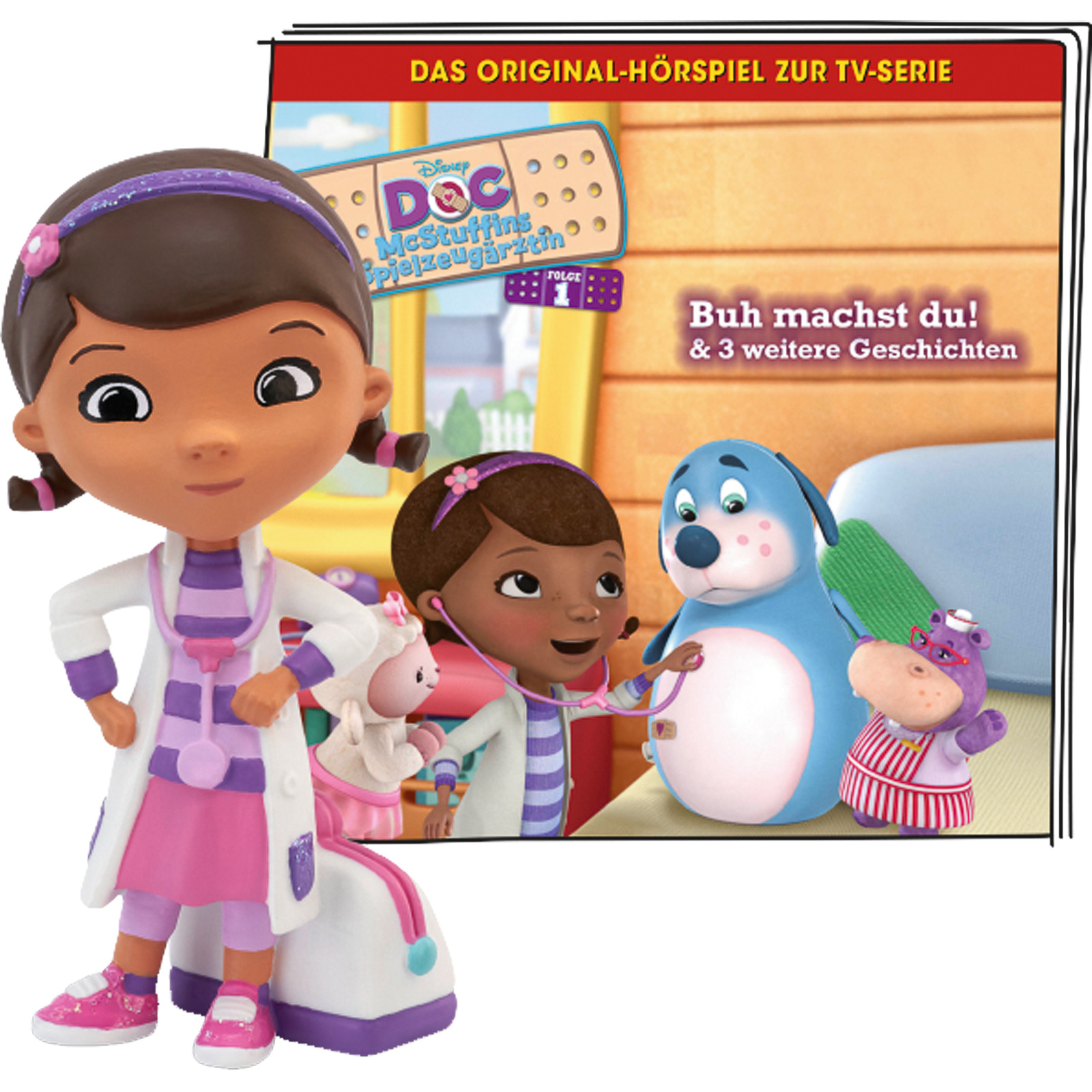 Tonies Disney Doc McStuffins, Buh machst du! & 3 weitere Geschichten
