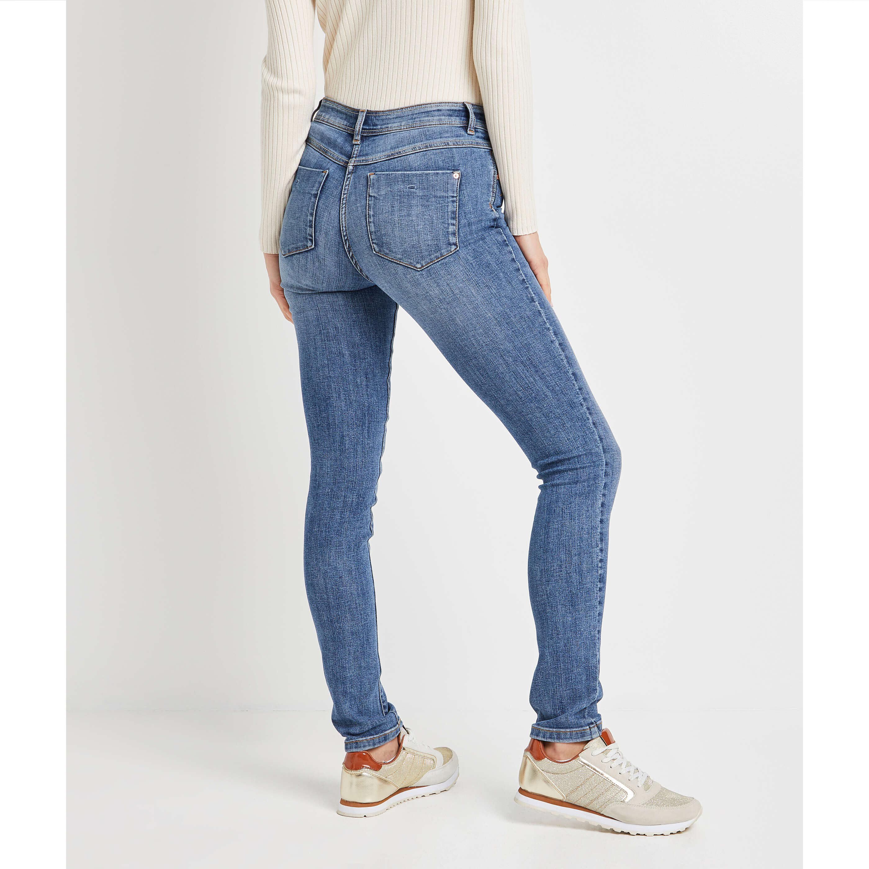 Jean slim LONDON femme - STONE