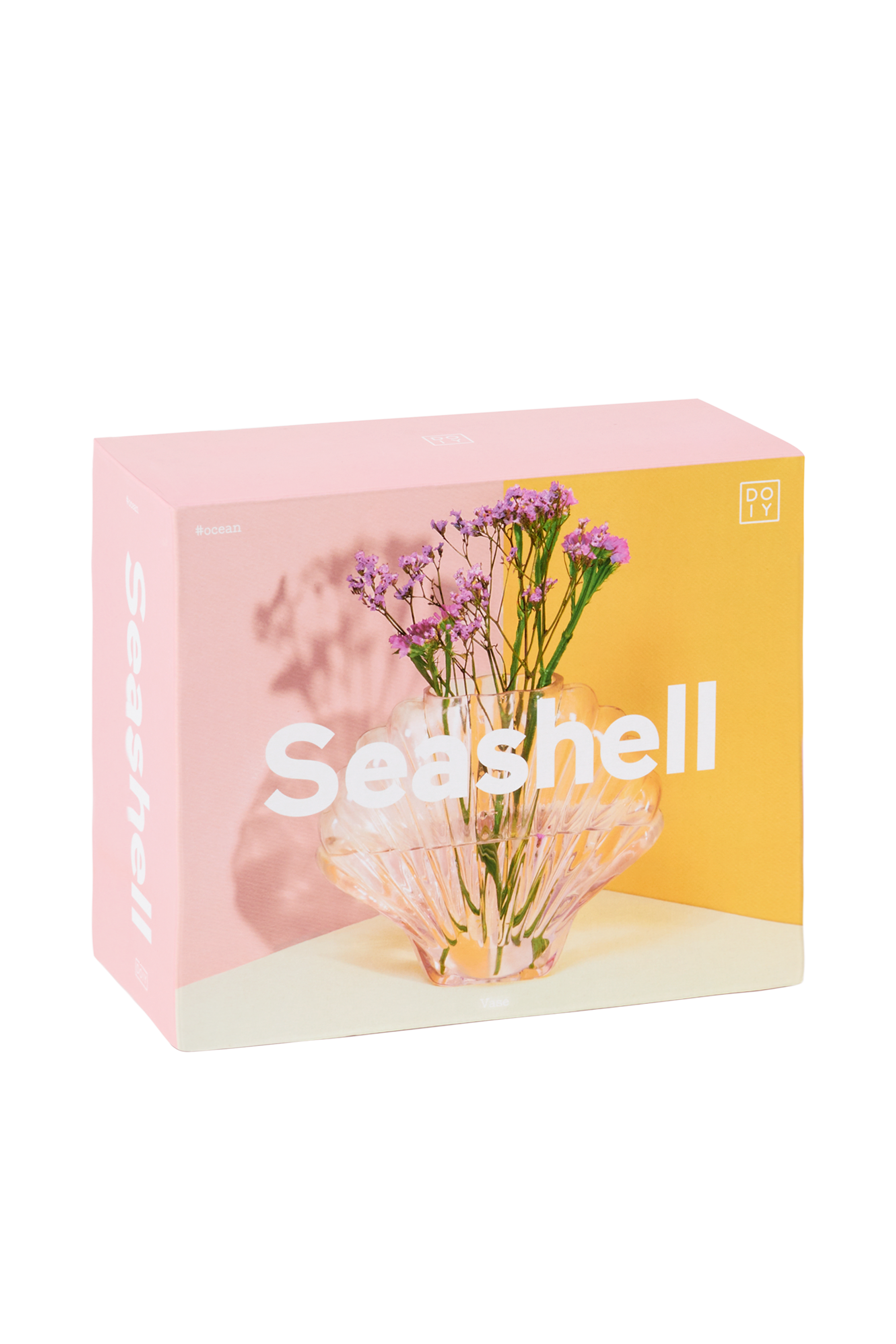 DOIY Vase Seashell Rose