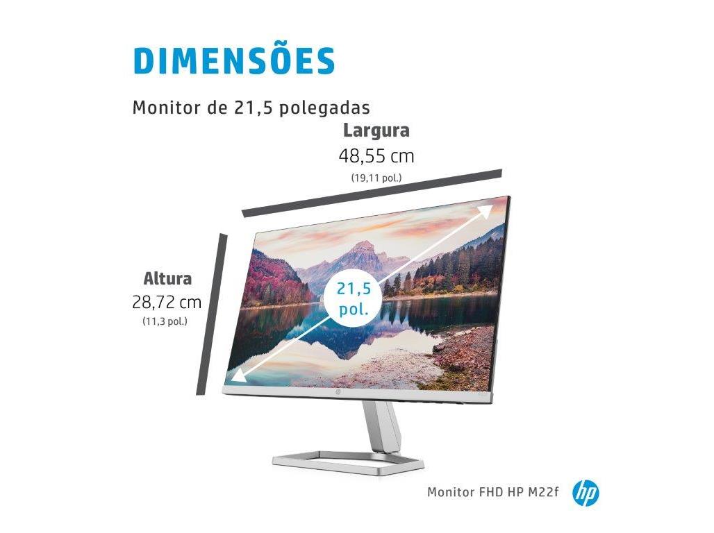 MONITOR HP M22F 21.5\