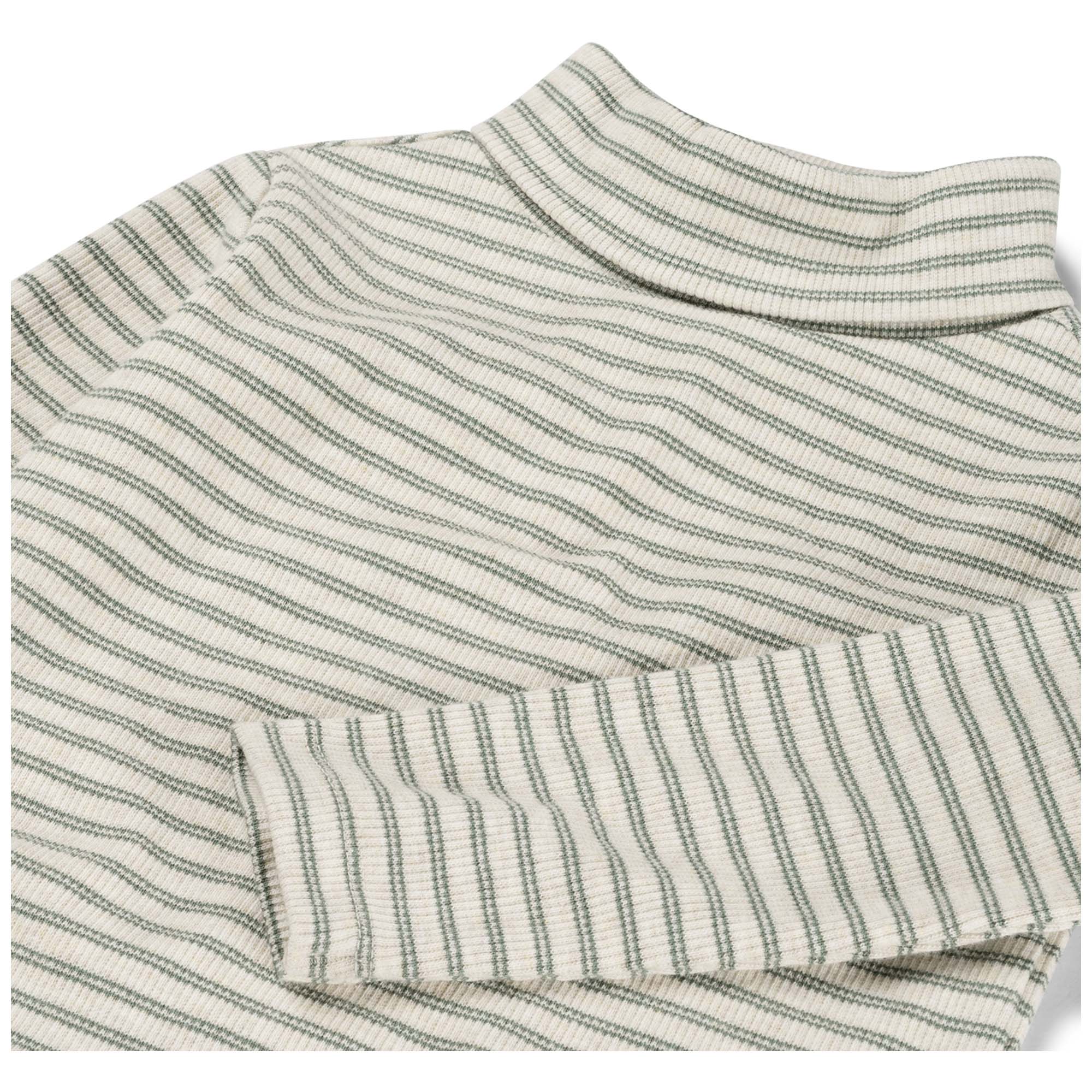 Sweet Petit peuter shirt Mason lange mouwen strepen groen