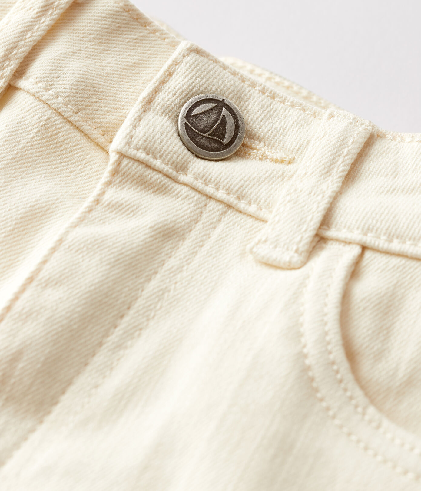 Short en denim enfant fille